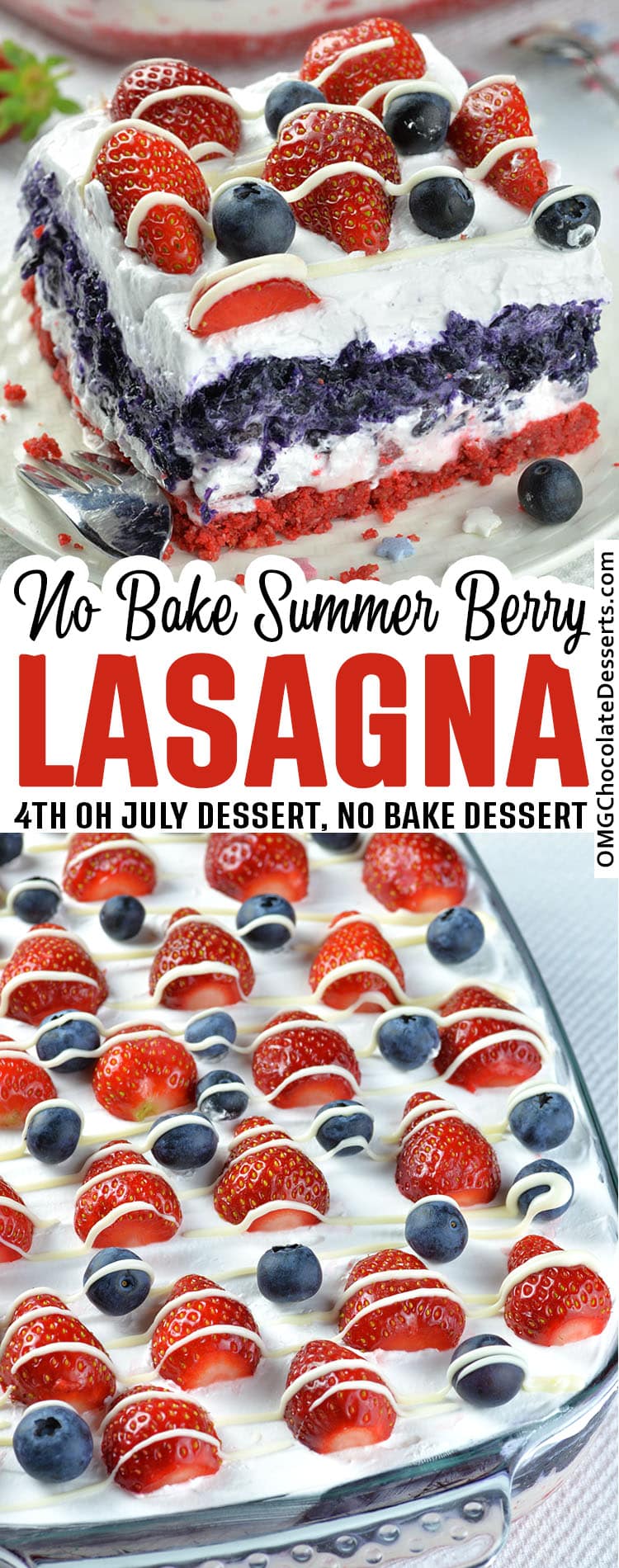 Summer Berry Lasagna