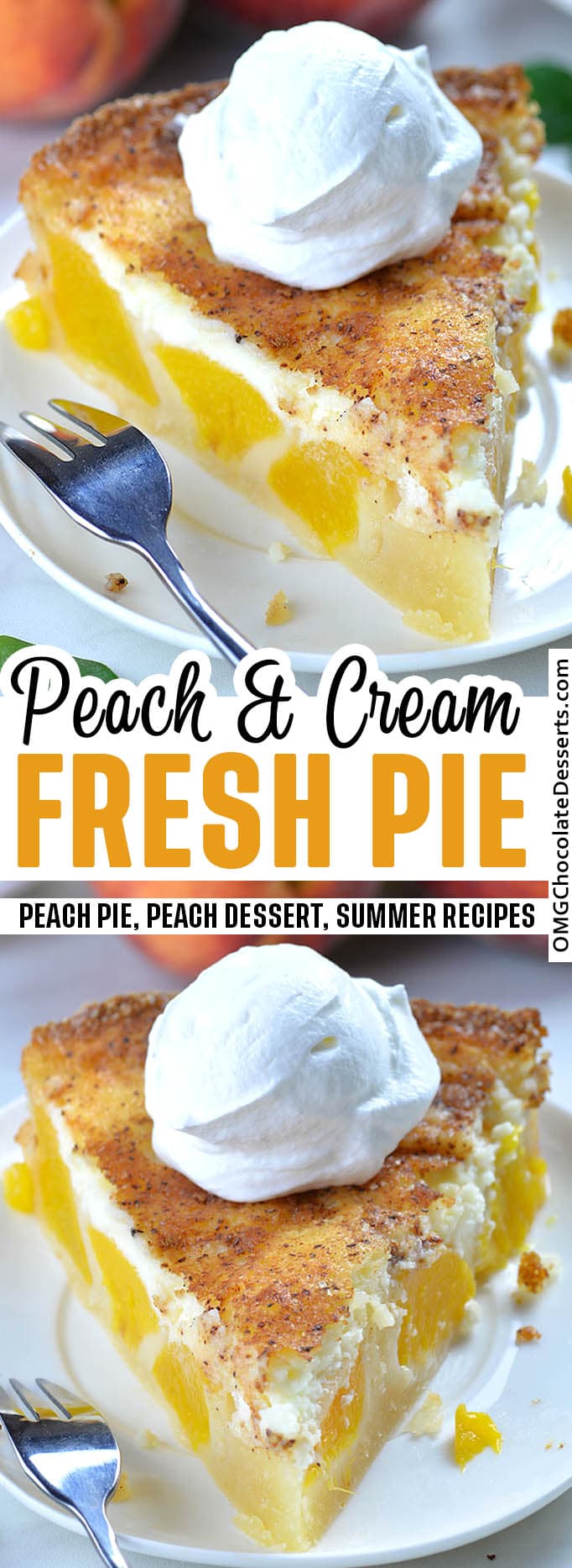 Peaches and Cream Pie 