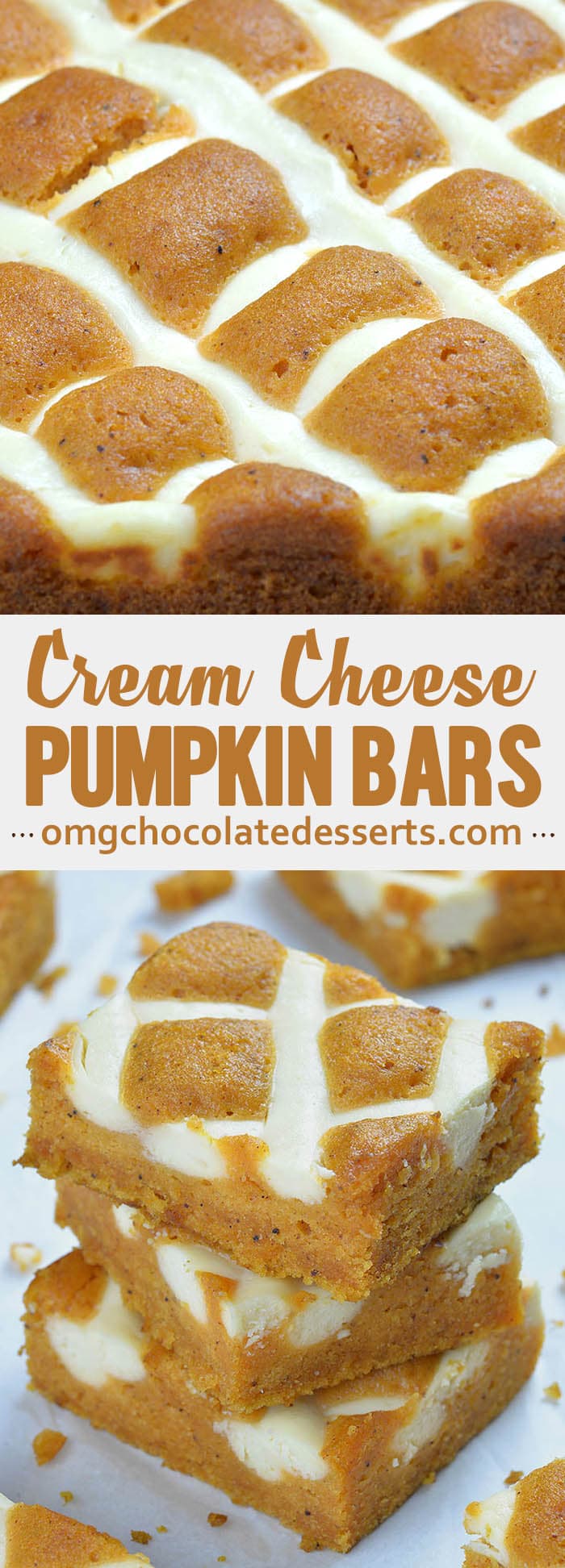 Pumpkin Bars with Cream Cheese are irresistible fall treat! It will be your new favorite and the only fall dessert you need!