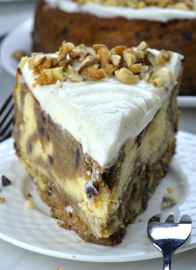 Banana Bread Cheesecake Recipe-Easy Moist Banana Bread with Cream Cheese