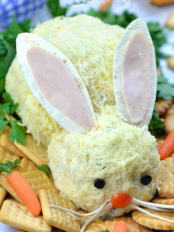 Easter Bunny Cheese Ball