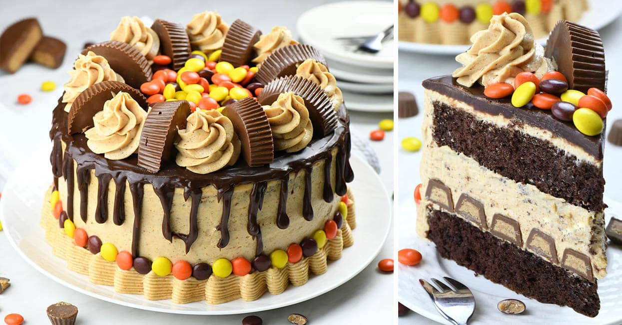 Peanut Butter Chocolate Cake Cake Mix Recipe With Peanut Butter Cups