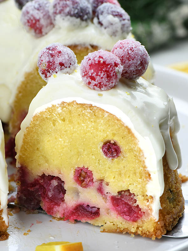 Cranberry Orange Cake Recipe - Sugar & Sparrow