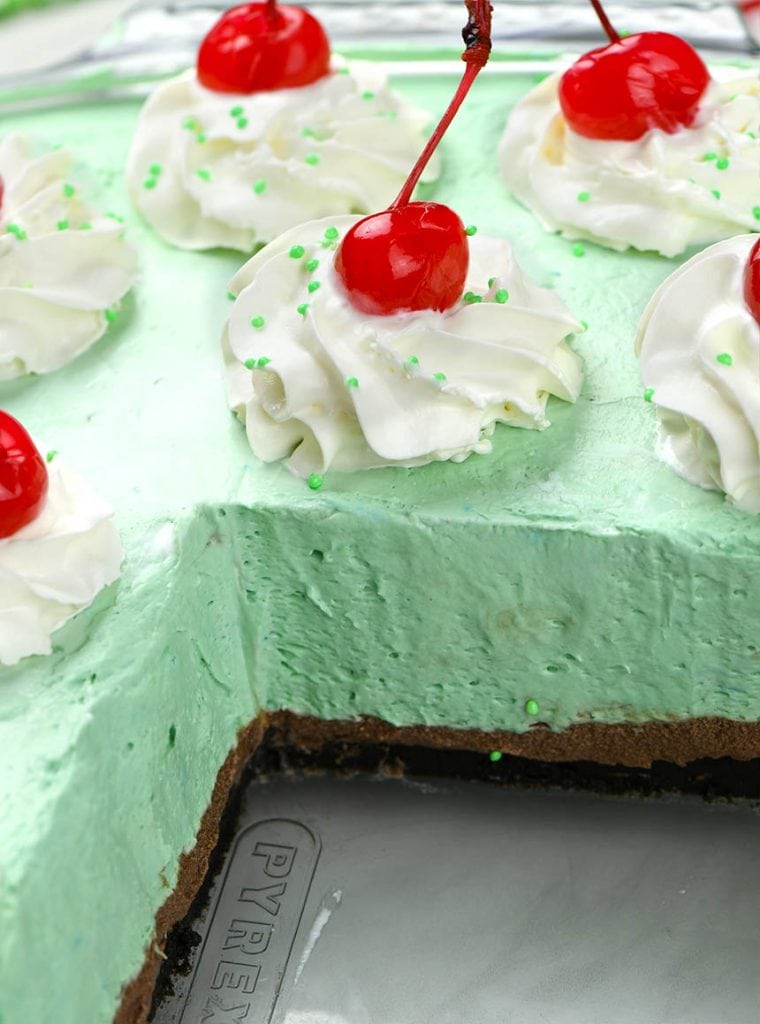 Shamrock Shake Lasagna.