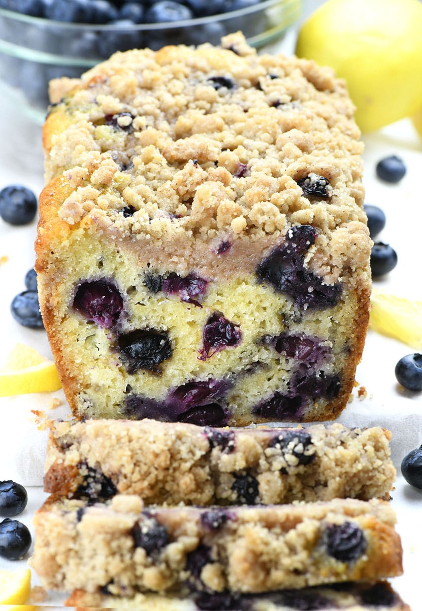 Lemon Blueberry Bread (1) - OMG Chocolate Desserts