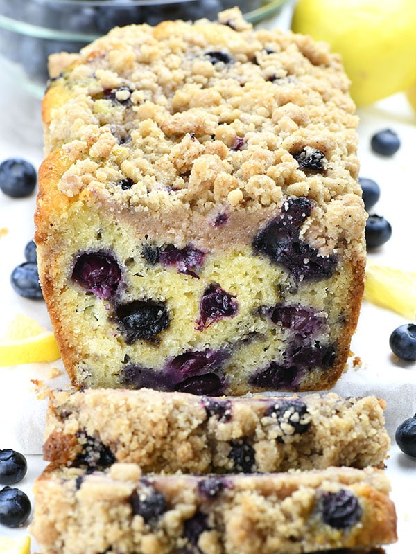Lemon Blueberry Bread OMG Chocolate Desserts