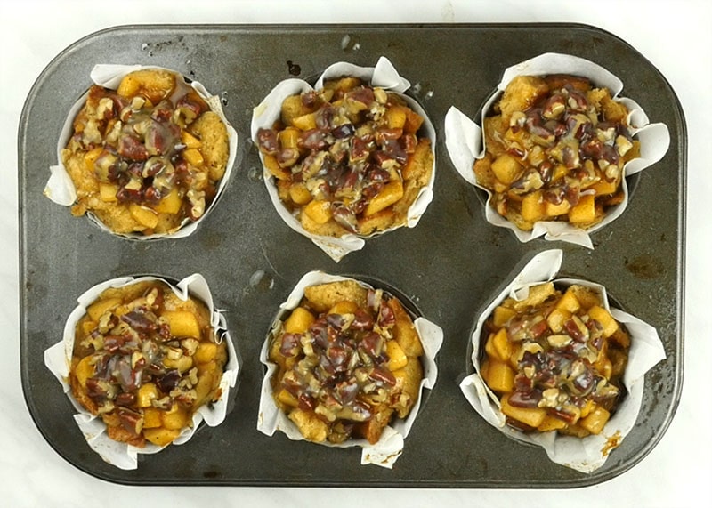 Apple Pecan French Toast Cups - step3.