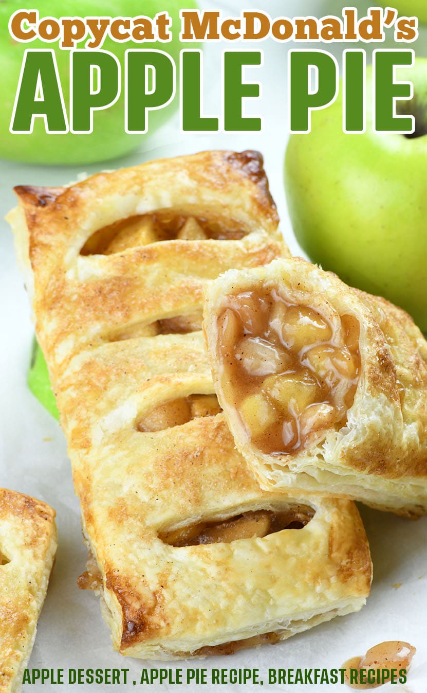 hese homemade versions of famous McDonald’s apple pies are absolutely irresistible.