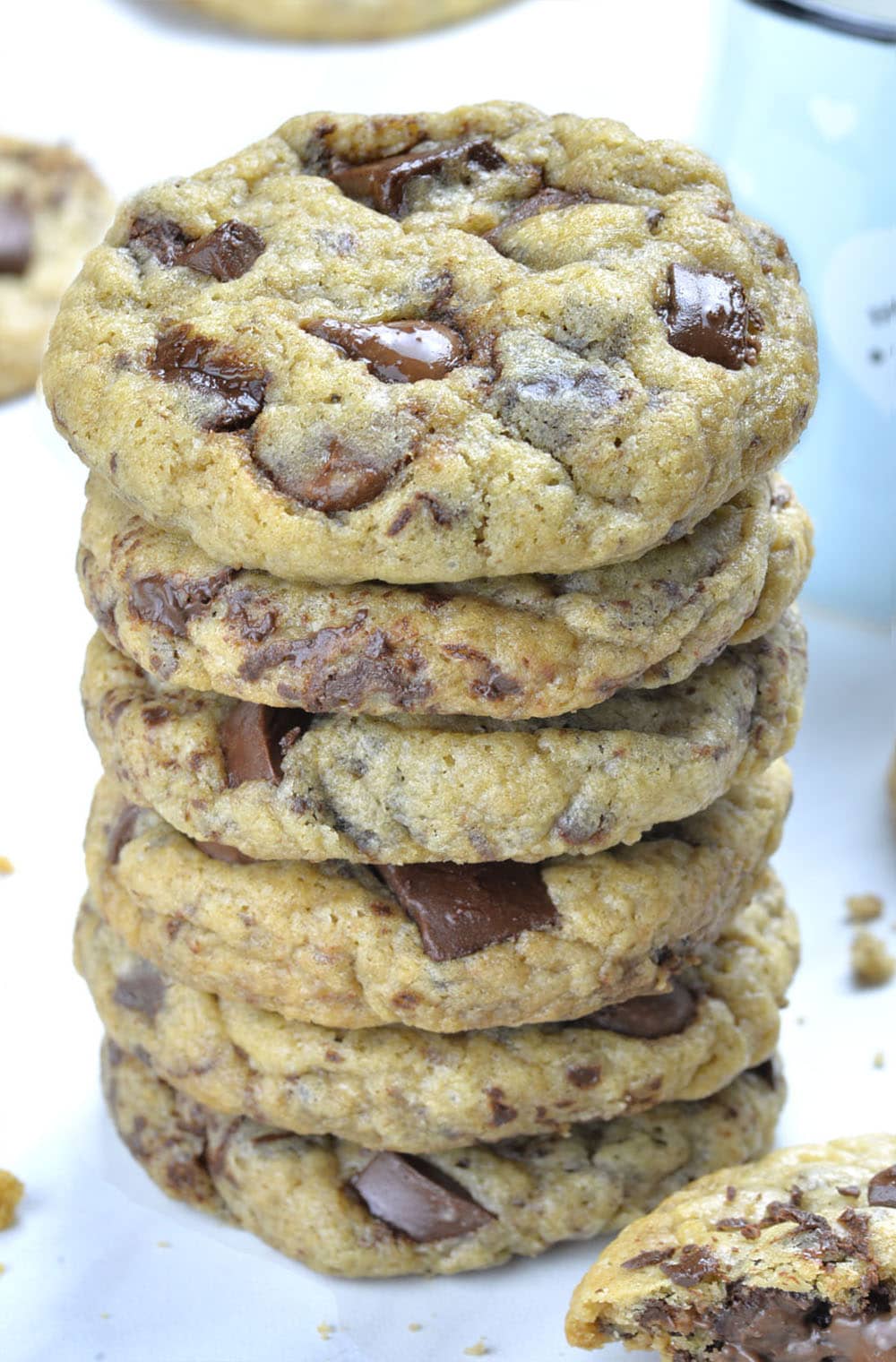Bunch of New York Times Chocolate Chip Cookies.