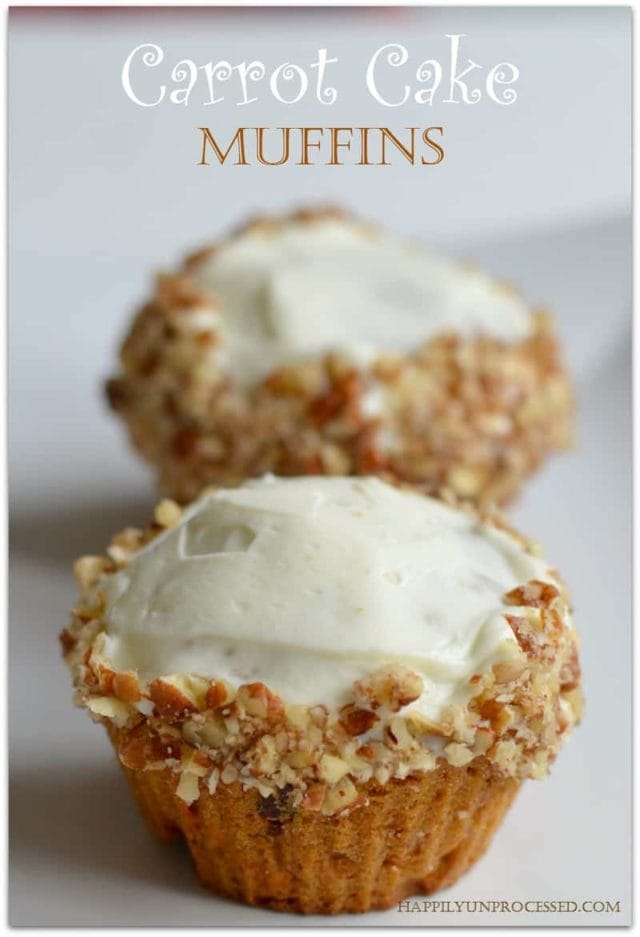 CARROT CAKE MUFFINS