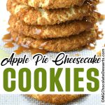 Apple Pie Cheesecake Cookies are a melt-in-your-mouth combo of apple pie, cheesecake, and a cookie. These homemade cookies are destined to be a crowd-pleaser. 