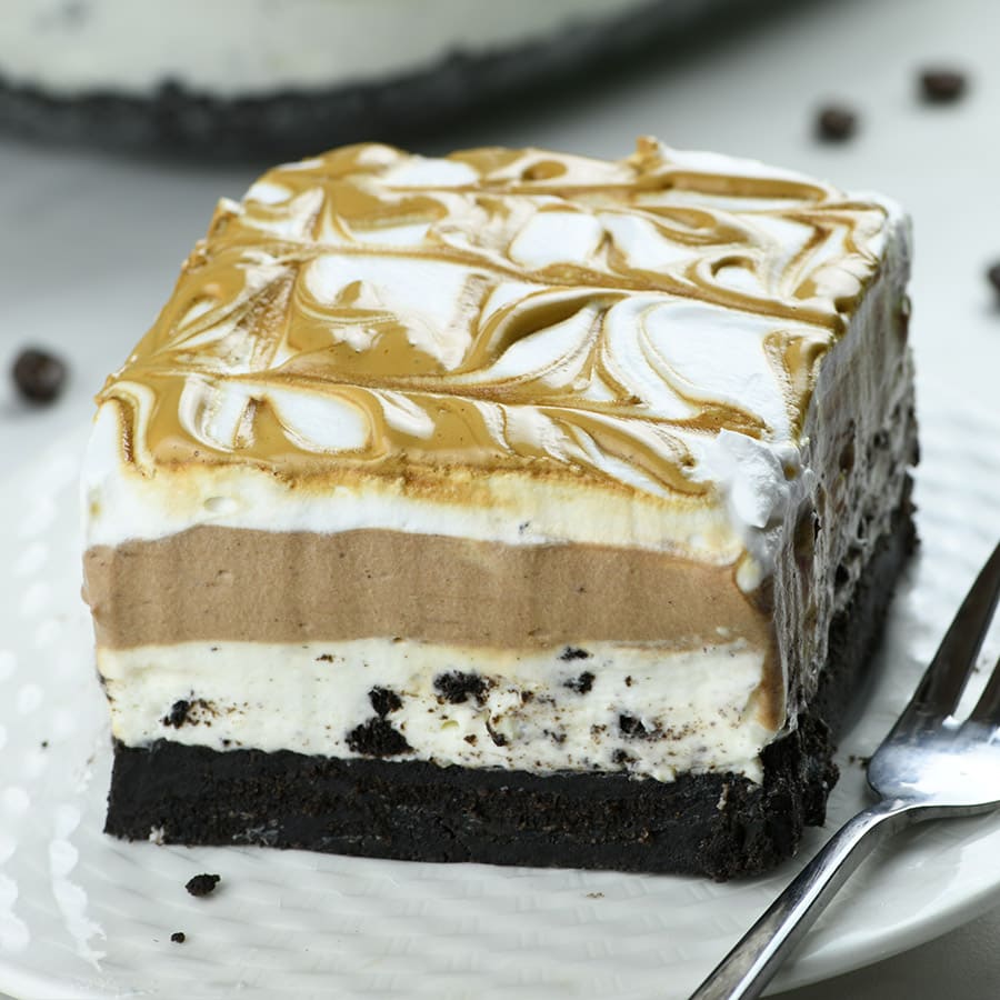 Mocha or Chocolate Coffee Lasagna is a layered dessert, that is completely no-bake.