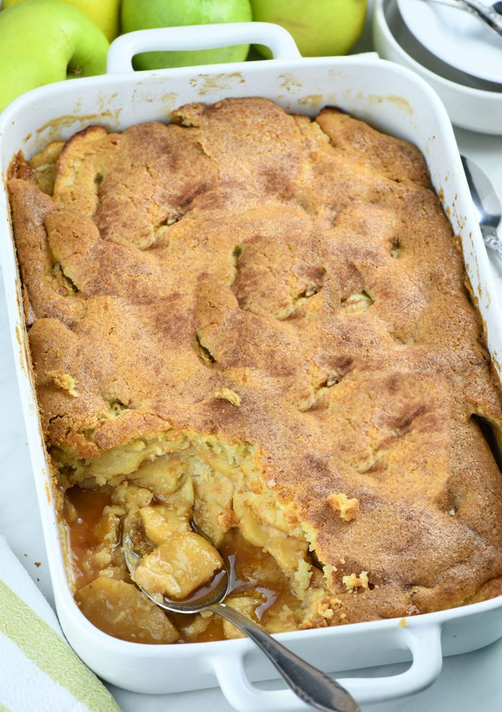 Apple Cobbler (Easy Apple Cobbler Recipe From Scratch) - OMG Chocolate ...