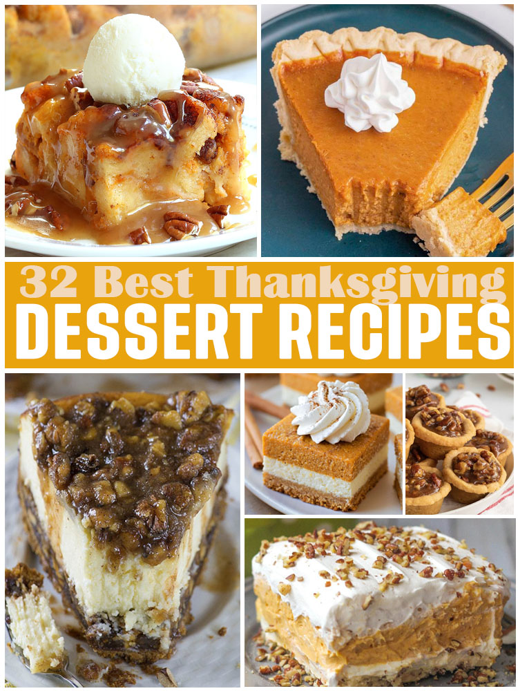 32 Best Thanksgiving Dessert Recipes - OMG Chocolate Desserts