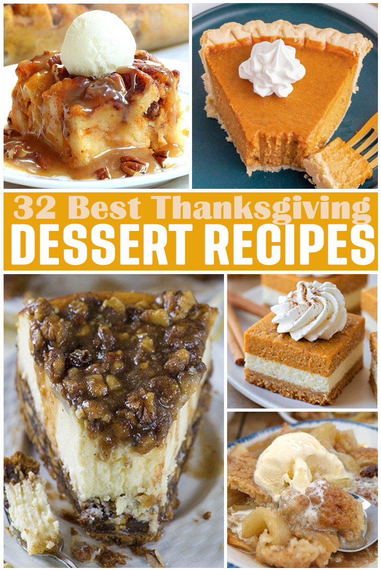 32 najbolja recepta za desert za Dan zahvalnosti