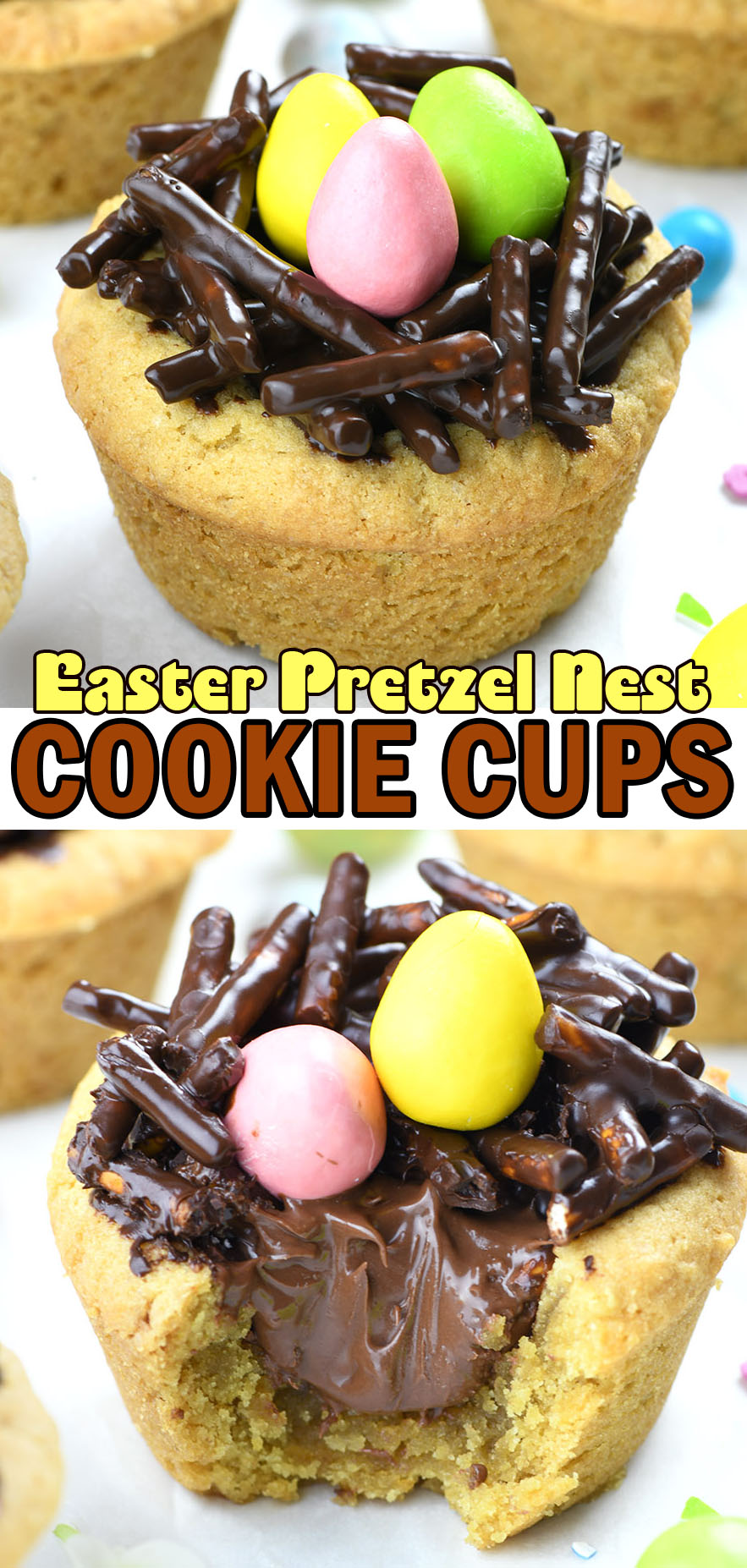 Easter Cookie Cups
