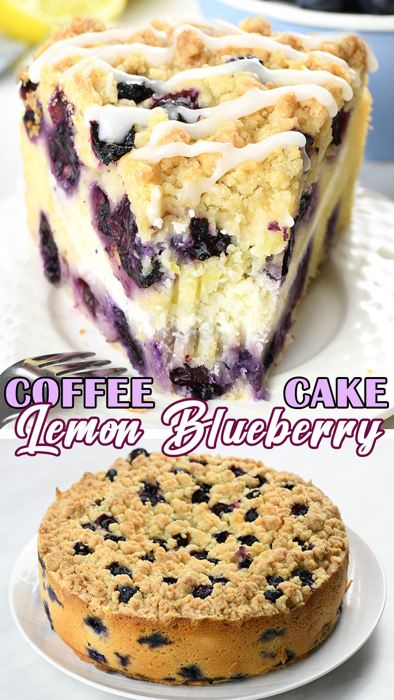 Lemon Blueberry Coffee Cake