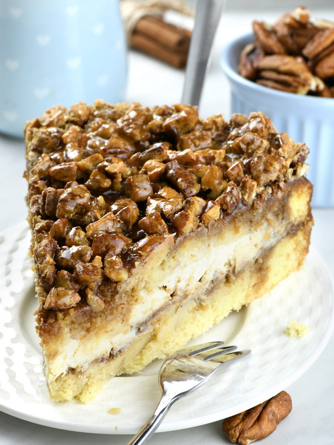 Pecan Pie Cheesecake Coffee Cake OMG Chocolate Desserts