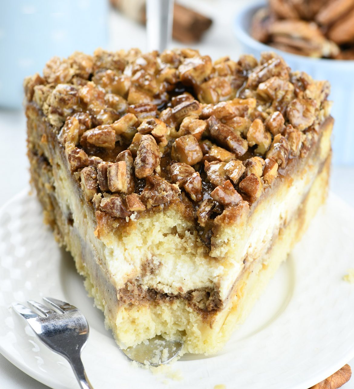 Pecan Pie Cheesecake Coffee Cake OMG Chocolate Desserts