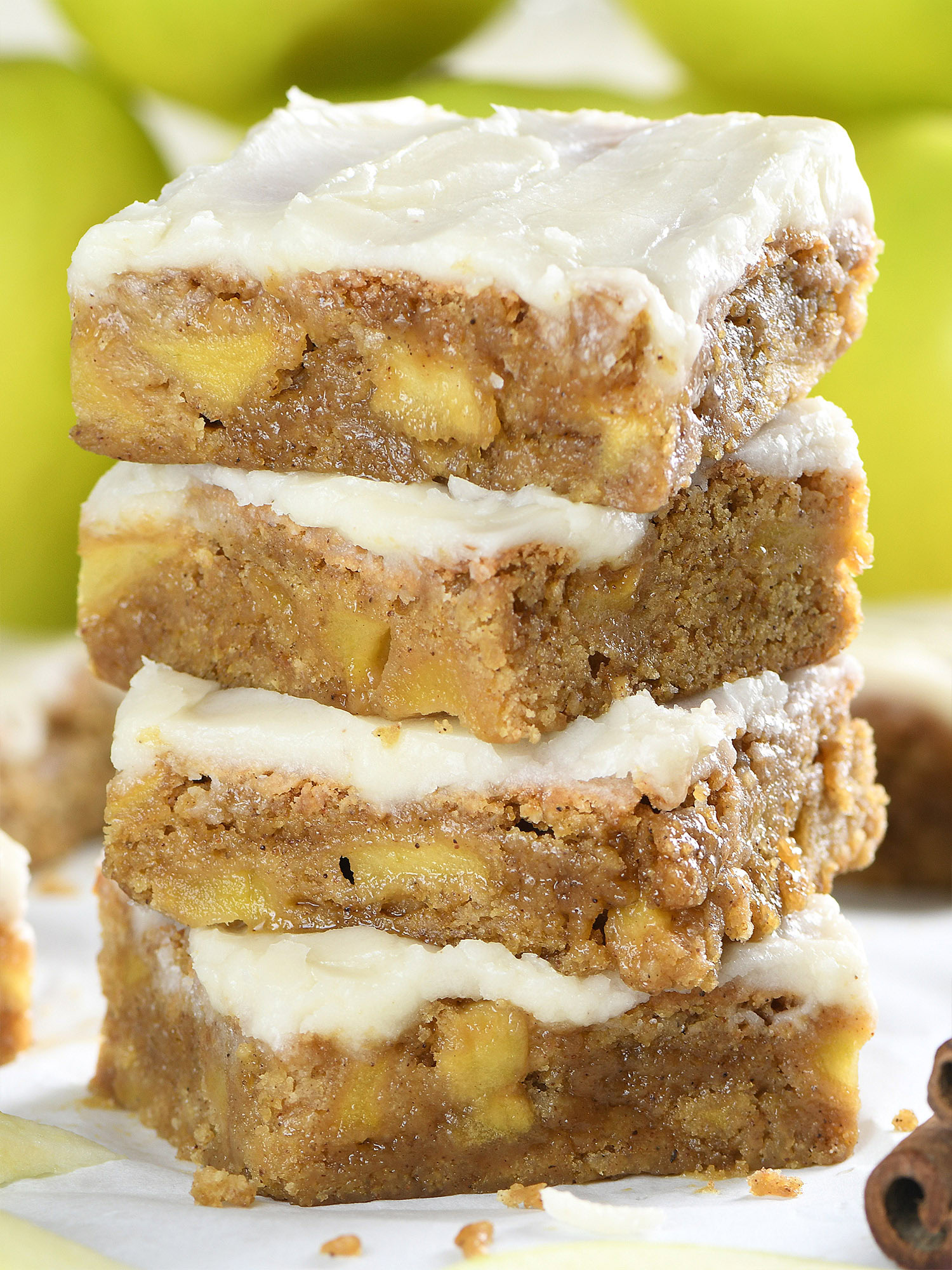 Brown Butter Apple Blondies